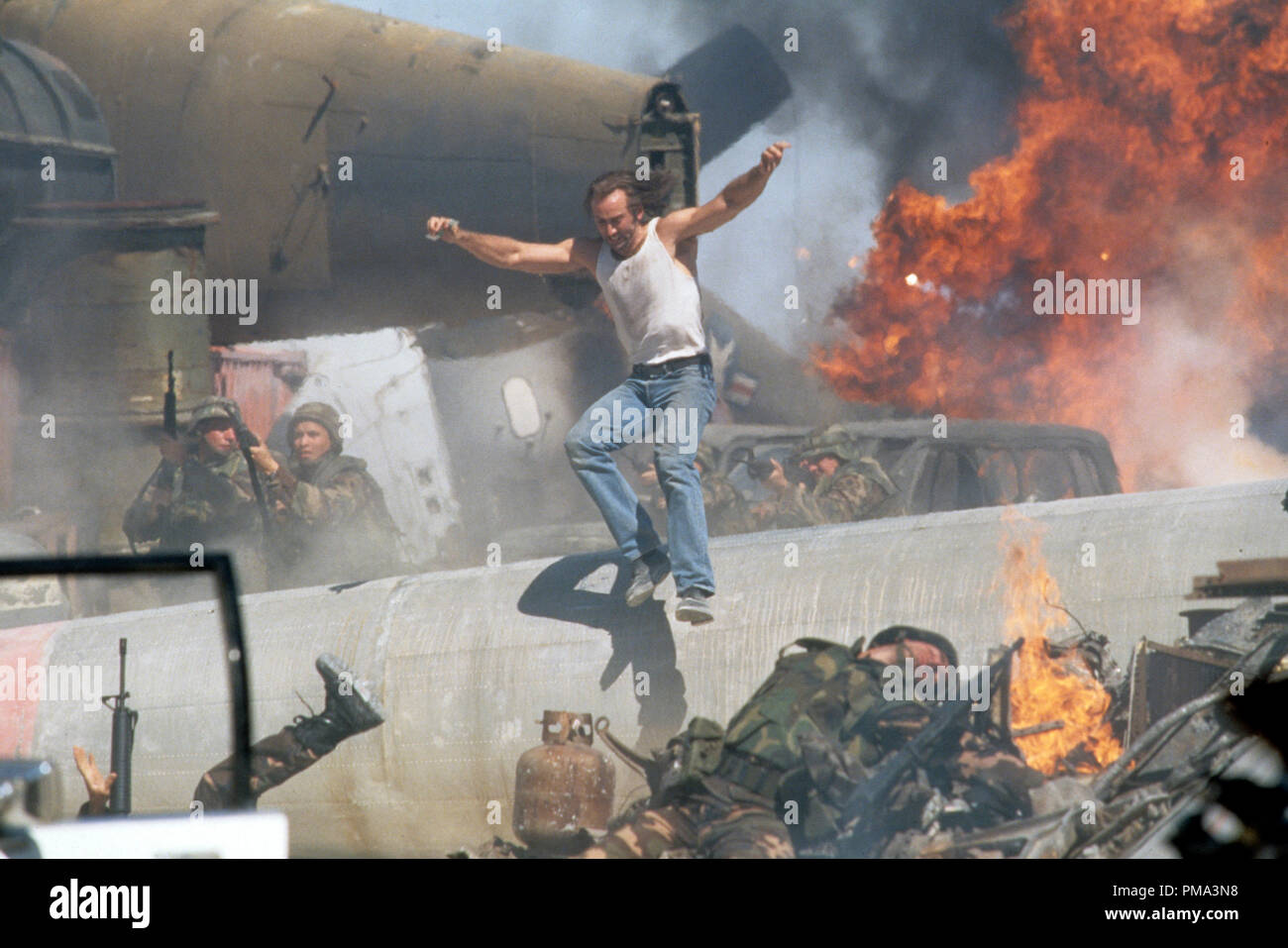 Aire acondicionado Nicolas Cage 1997 Touchstone Pictures Photo credit: Frank Masi Foto de stock