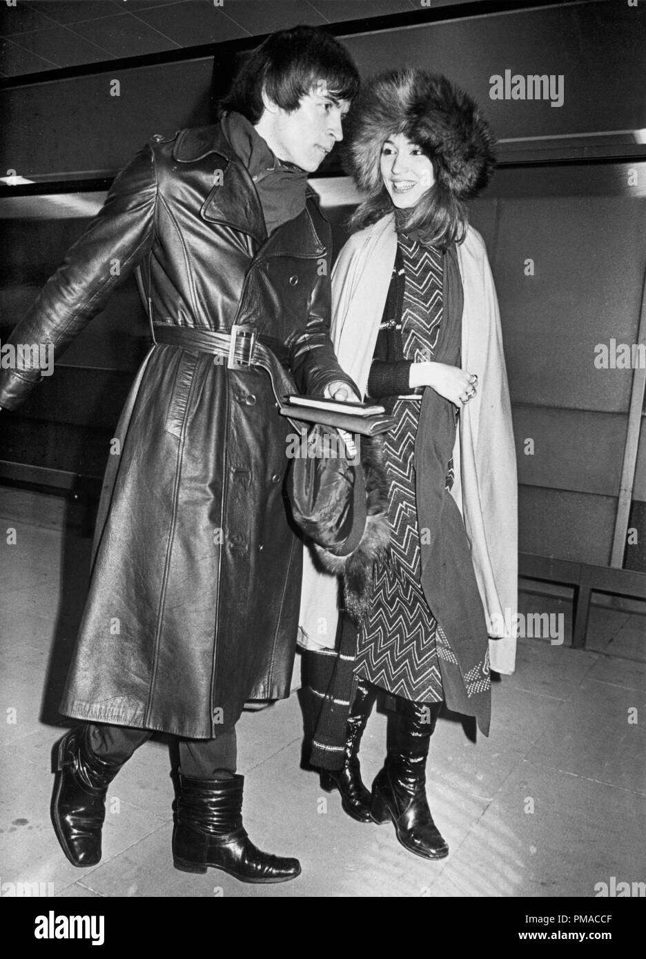 Rudolf Nureyev con Talitha Pol (Talitha Getty), 1970 © CCI /El Hollywood Archive - Todos Los Derechos Reservados Archivo de referencia # 32368 142tha Foto de stock