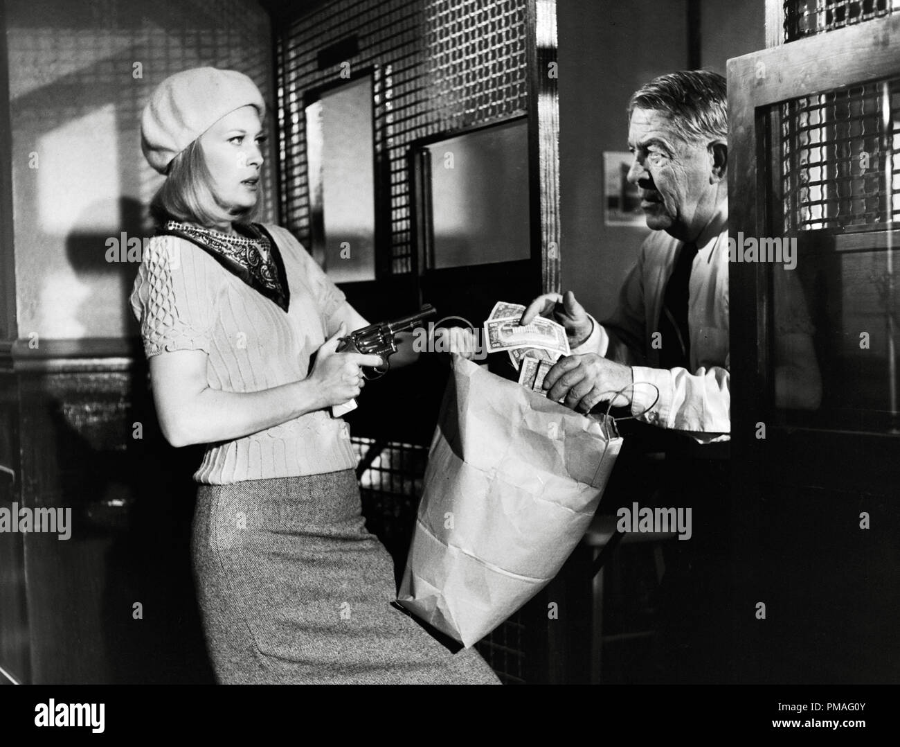 Faye Dunaway, 'Bonnie y Clyde' 1967 Warner Bros. Archivo de referencia