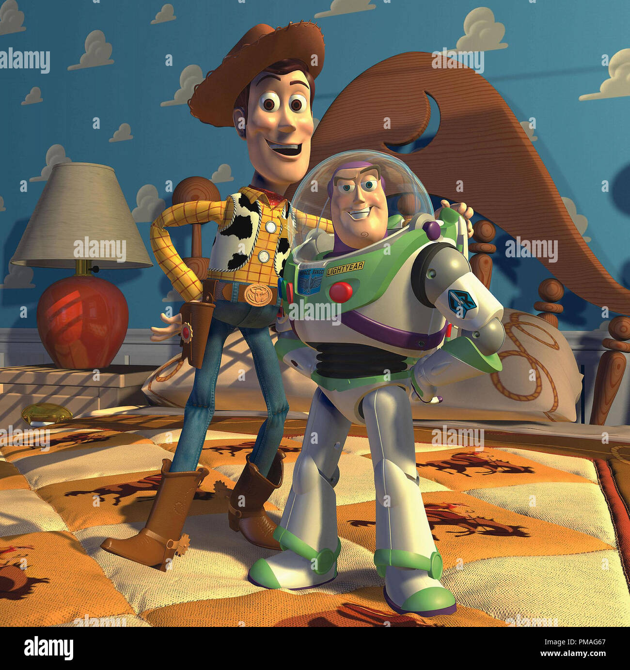 Razón Reciclar sufrimiento Toy story woody pixar disney buzz pixar fotografías e imágenes de alta  resolución - Alamy