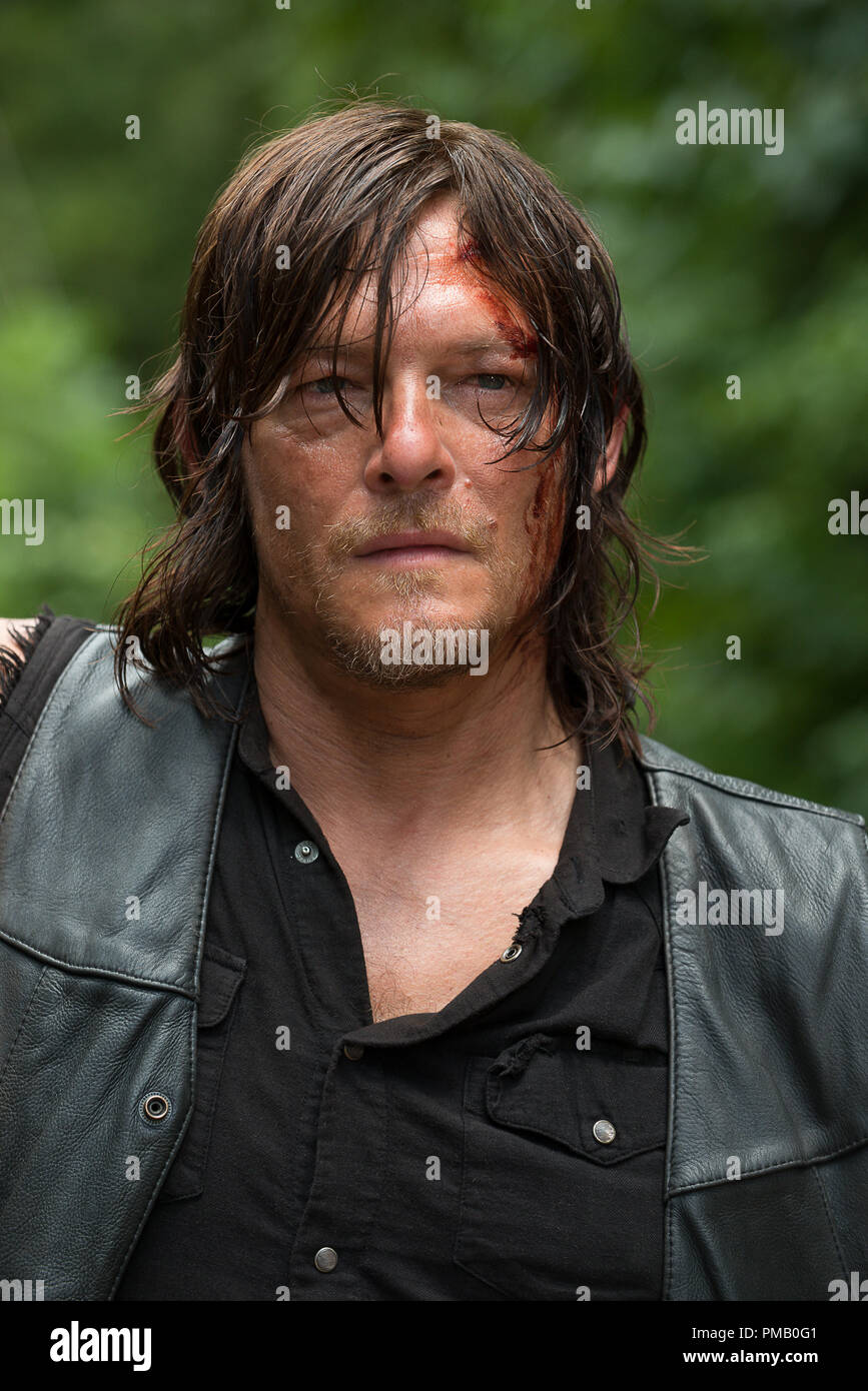 Norman Reedus como Daryl Dixon - The Walking Dead Temporada 6, Episodio 9 -  Crédito de la foto: Gene Page/amc Fotografía de stock - Alamy