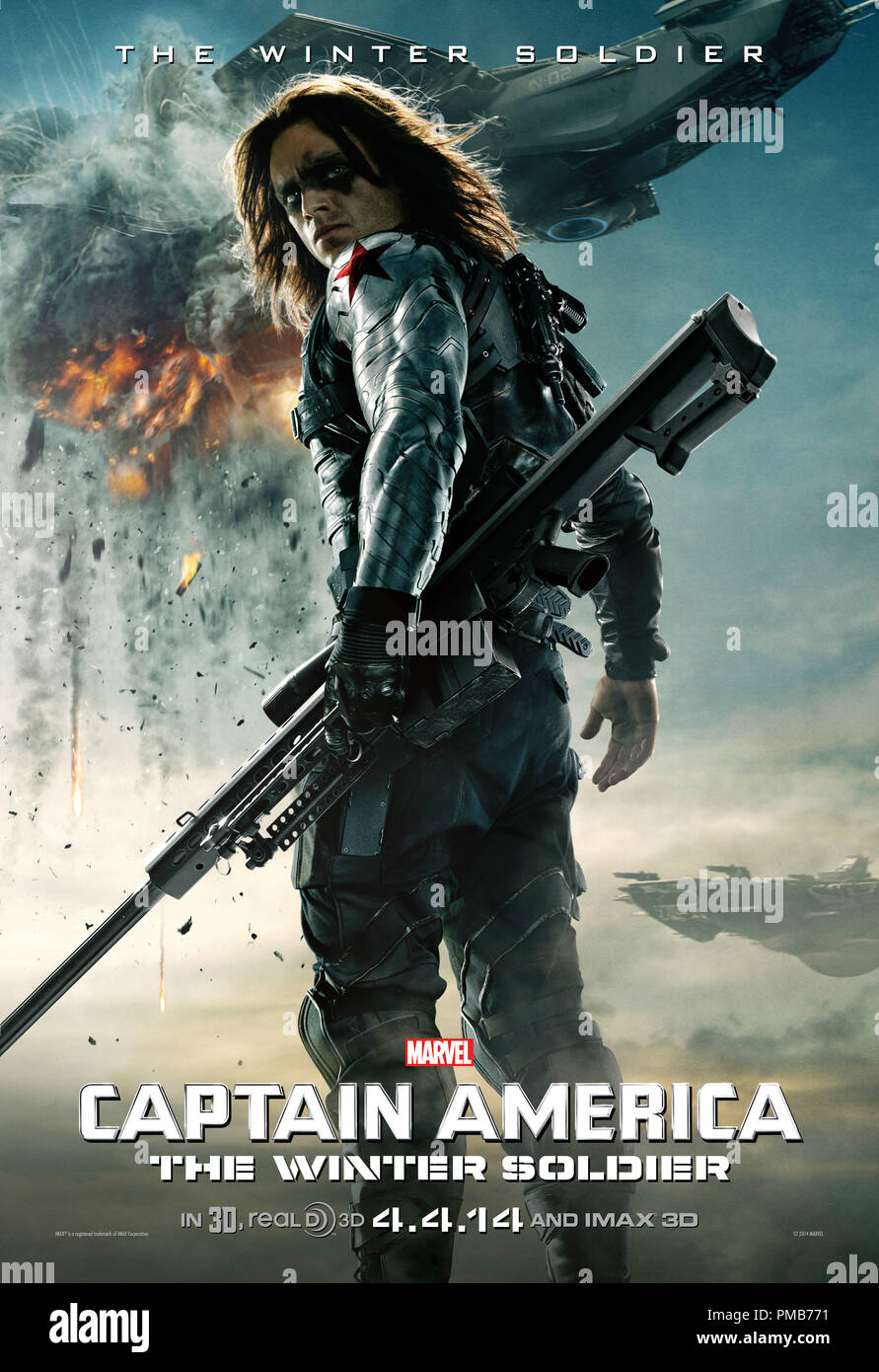 Captain america winter soldier poster fotografías e imágenes de alta  resolución - Alamy