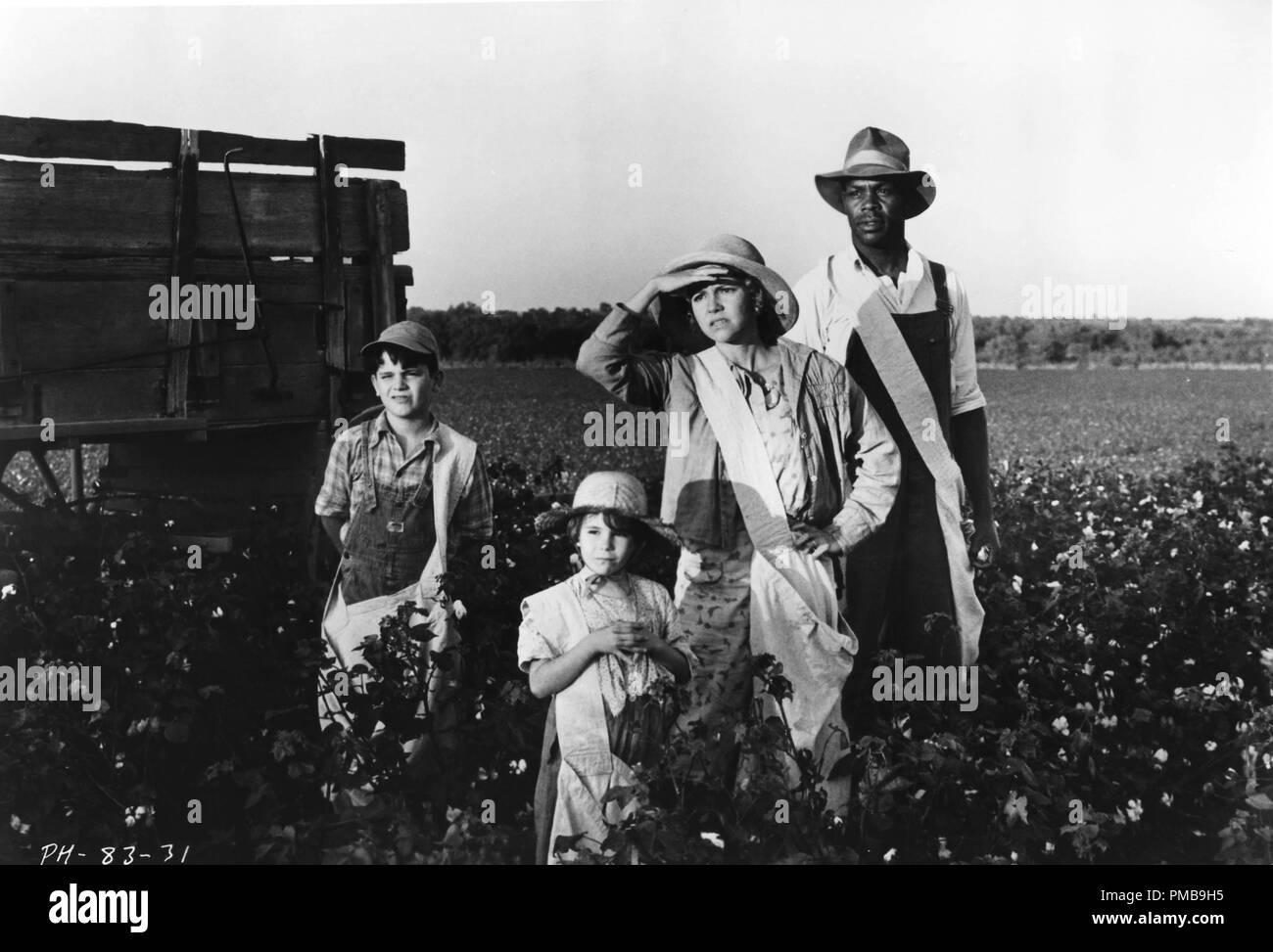 Yankton Hatten, Gennie James, Sally Field, Danny Glover, 'en un lugar del corazón', 1984 Archivo
