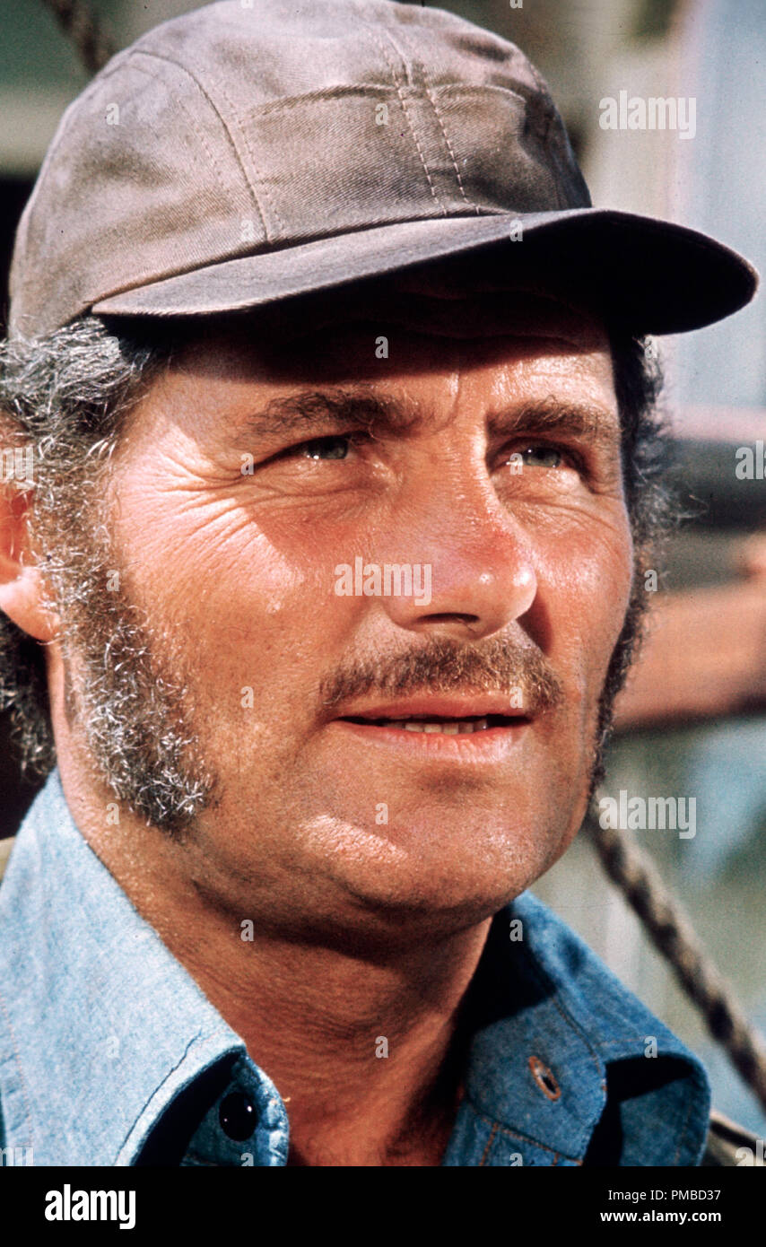 Robert Shaw,'Jaws' (1975) Universal Pictures File Reference # 32914 935tha Foto de stock