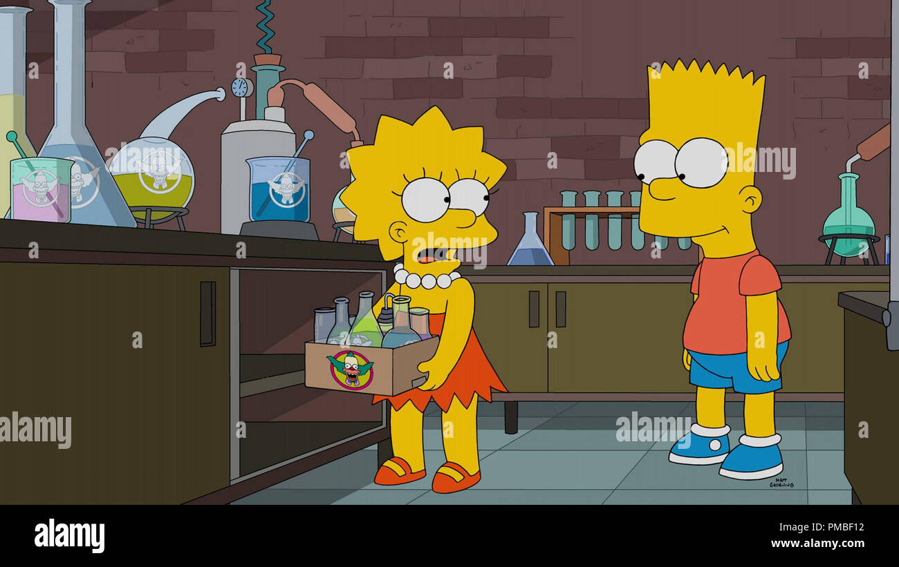 Siete Raza humana trabajo duro Lisa simpson bart simpson fotografías e imágenes de alta resolución - Alamy