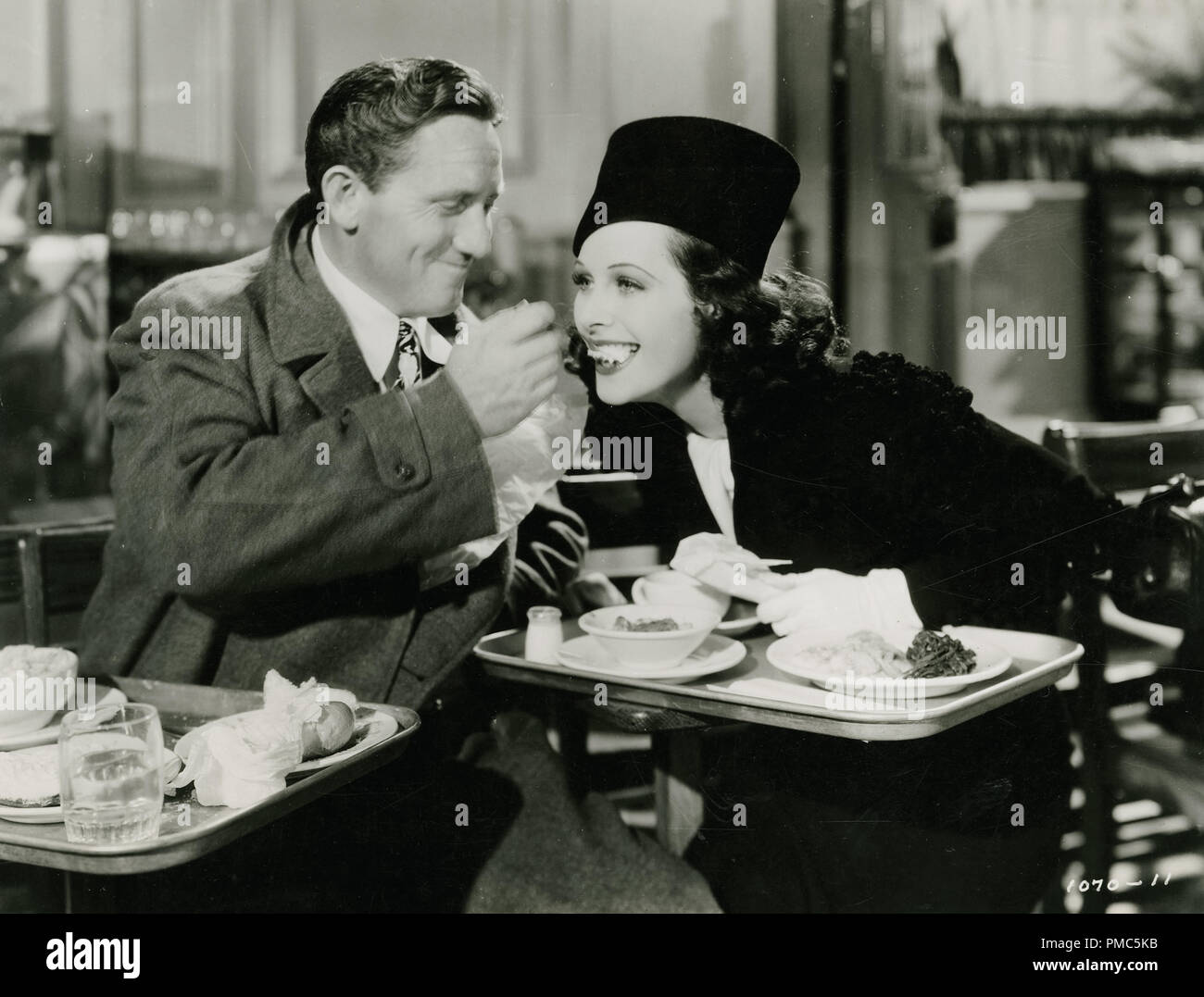 Hedy Lamarr, Spencer Tracy, en 'Aprovecho esta mujer" (MGM, 1940). Archivo de referencia # 33635 141tha Foto de stock