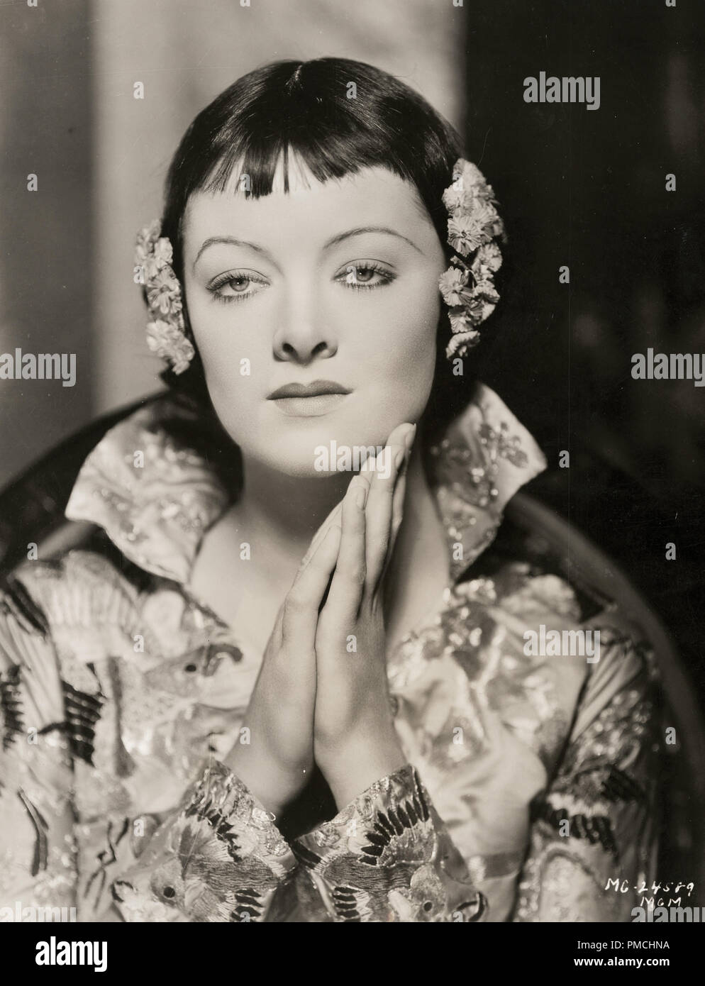 Myrna Loy, en 'La máscara de Fu Manchu' (MGM, 1932). Archivo de referencia  # 33636 652tha Fotografía de stock - Alamy