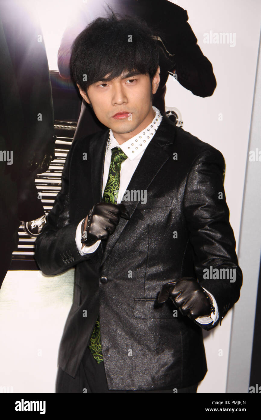 Jay Chou 01/10/11 'el Hornet verde' Premiere @ Grauman's Chinese Theater, Hollywood Photo by Megumi Torii / / PictureLux www.HollywoodNewsWire.net Foto de stock