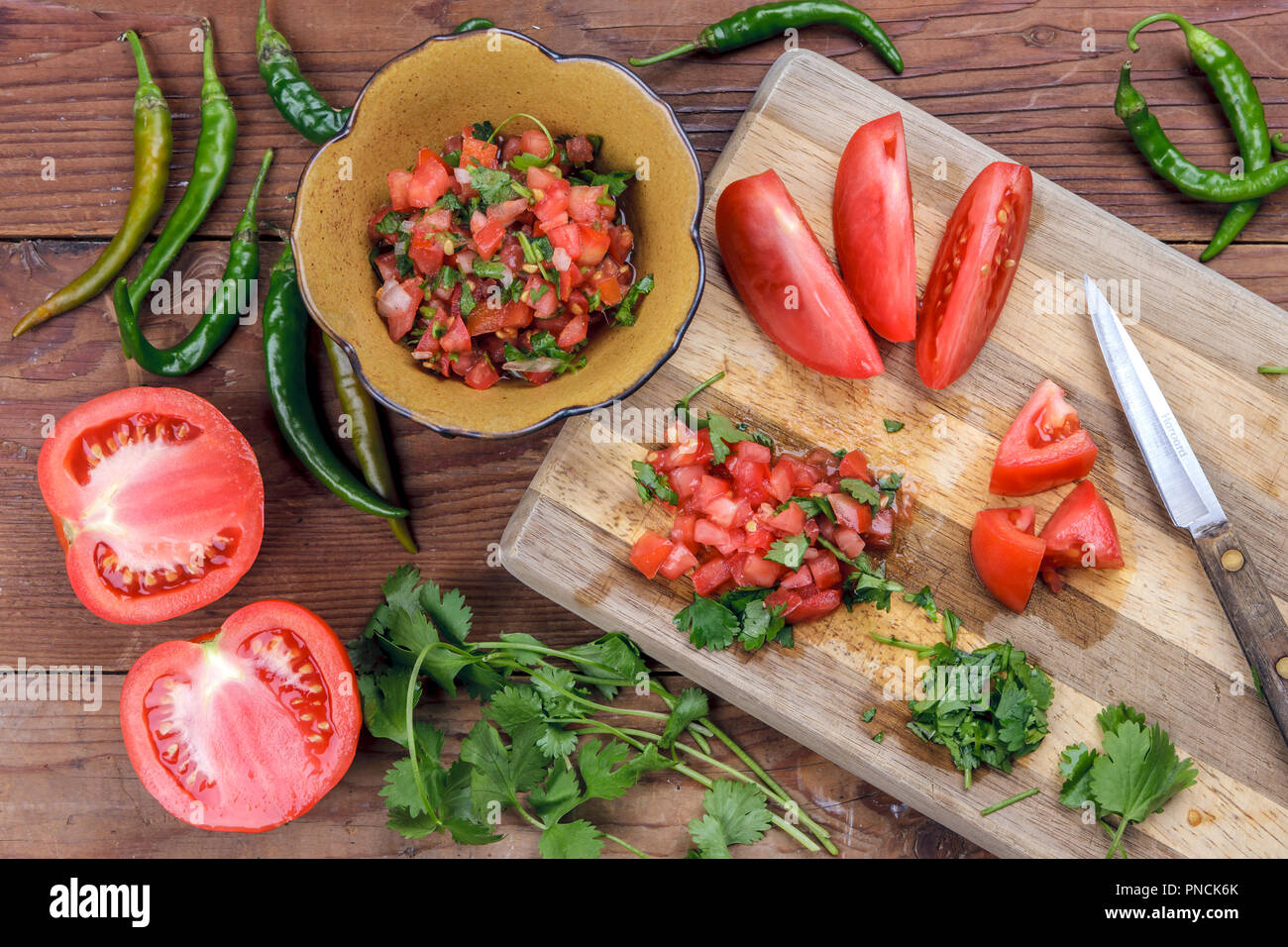 Ingredientes De Salsa Fotos e Imágenes de stock Alamy
