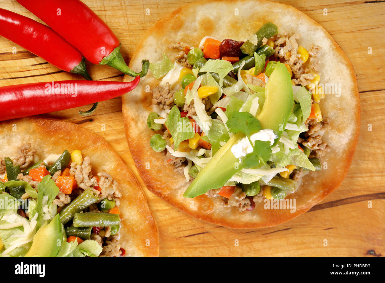 Carne crujiente tostada pila, comidas típicas mexicanas, hecho con