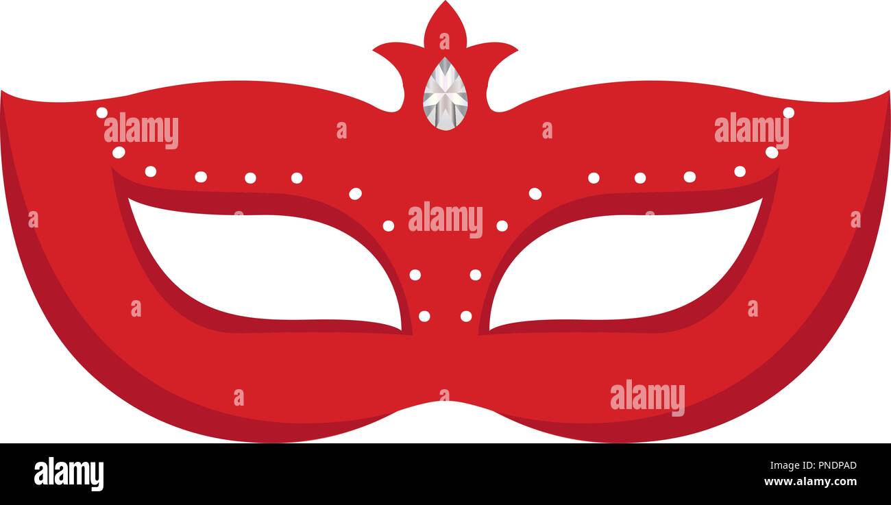 Halloween máscara de dibujos animados Imagen Vector de stock Alamy