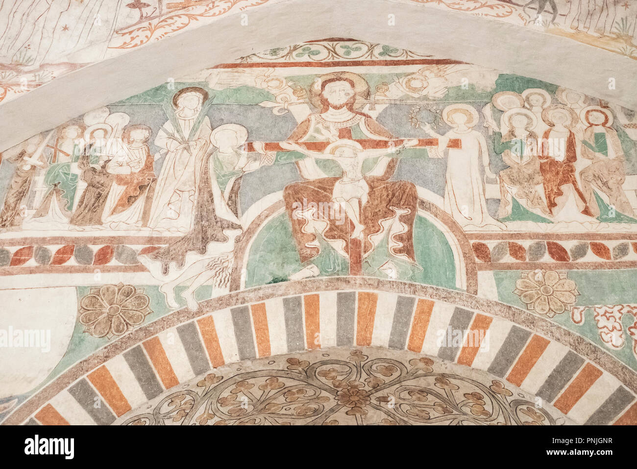 Murales de la edad media románica fotografías e imágenes de alta resolución  - Alamy