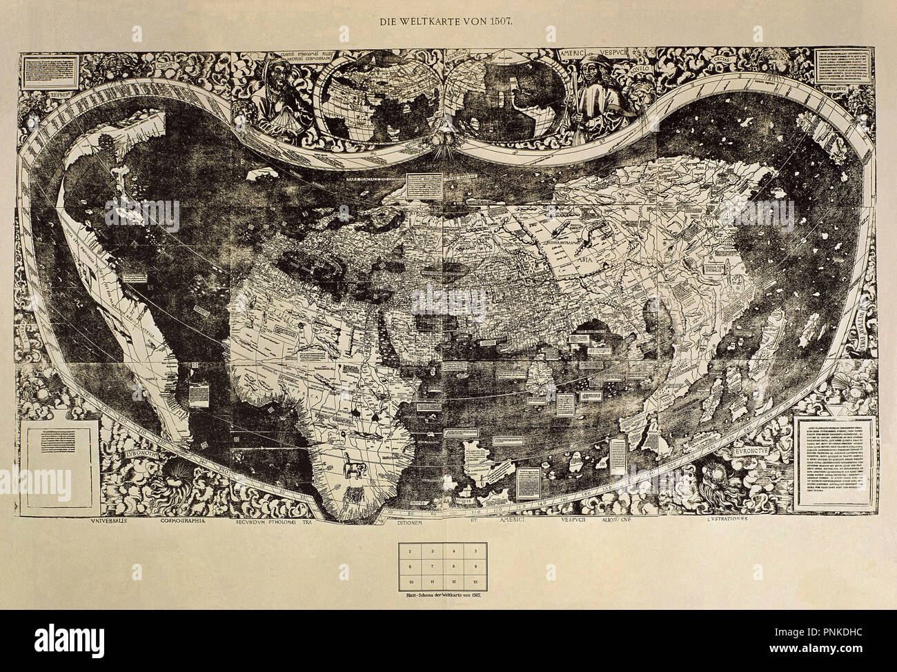 tropicalia "Mapa Waldseemuller 1507, a maior descoberta cartográfica do século 21"