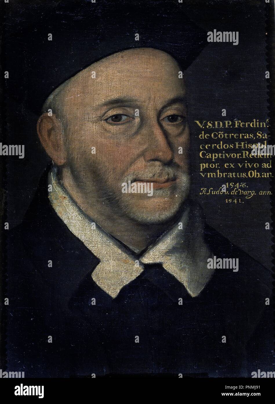 RETRATO DE FERNANDO DE CONTRERAS, CONOCIDO COMO EL VENERABLE CONTRERAS