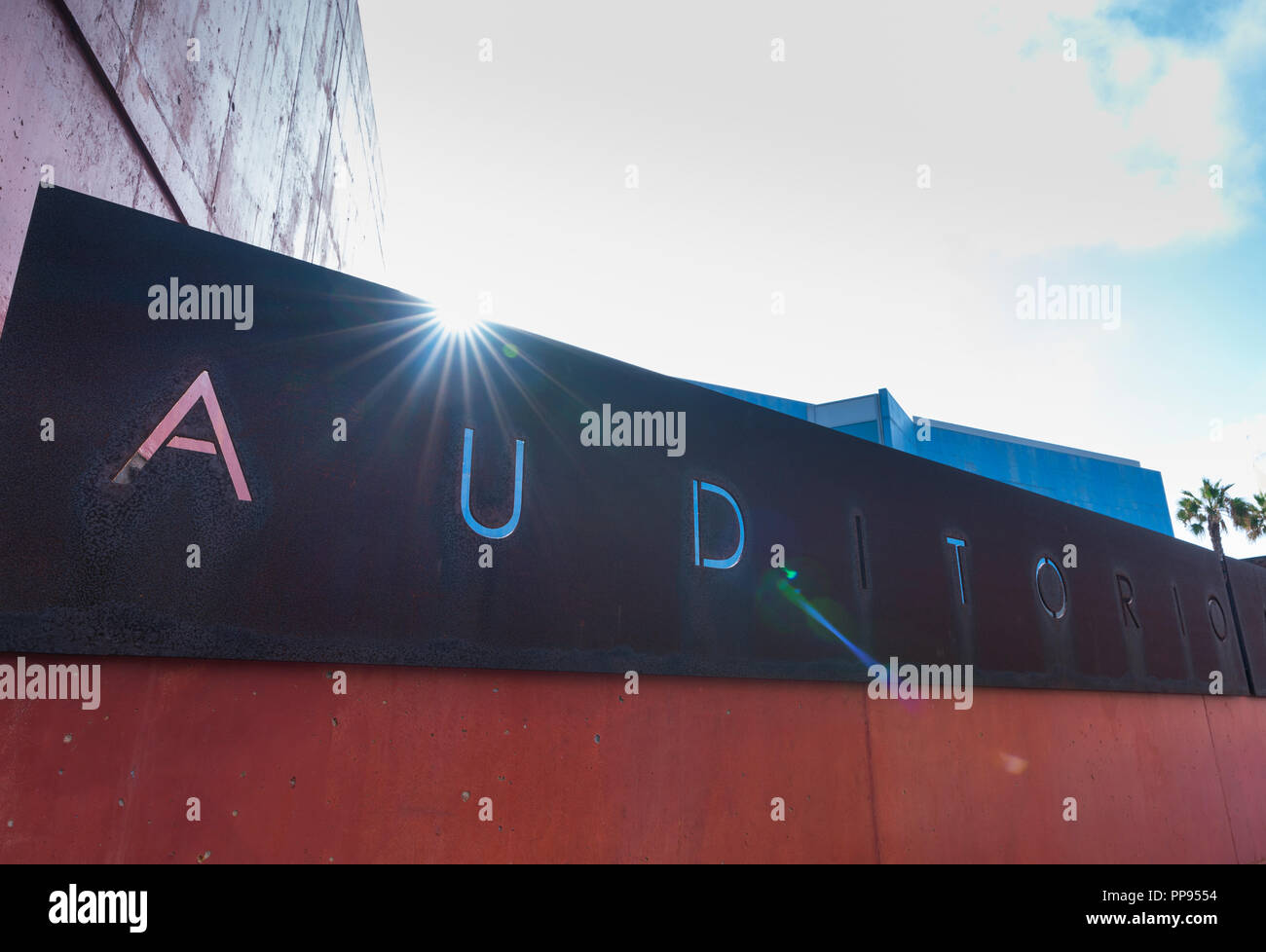 Auditorio Alfredo Kraus, la ciudad de Las Palmas, Gran Canaria, Islas