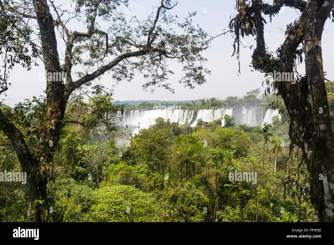 Cataratas del Iguazú, Parque Nacional Iguazu, Argentina Foto de stock