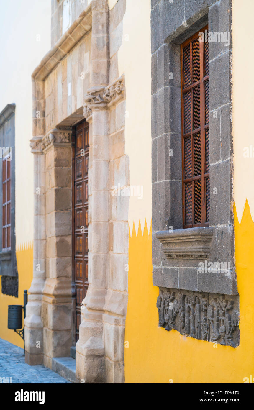 Casa de Alfredo Kraus, barrio de Vegueta, la ciudad de Las Palmas, Gran