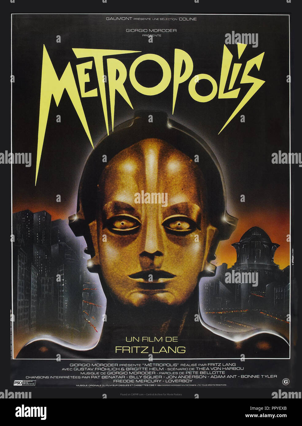 Metropolis Movie Poster Fotos e Imágenes de stock Alamy