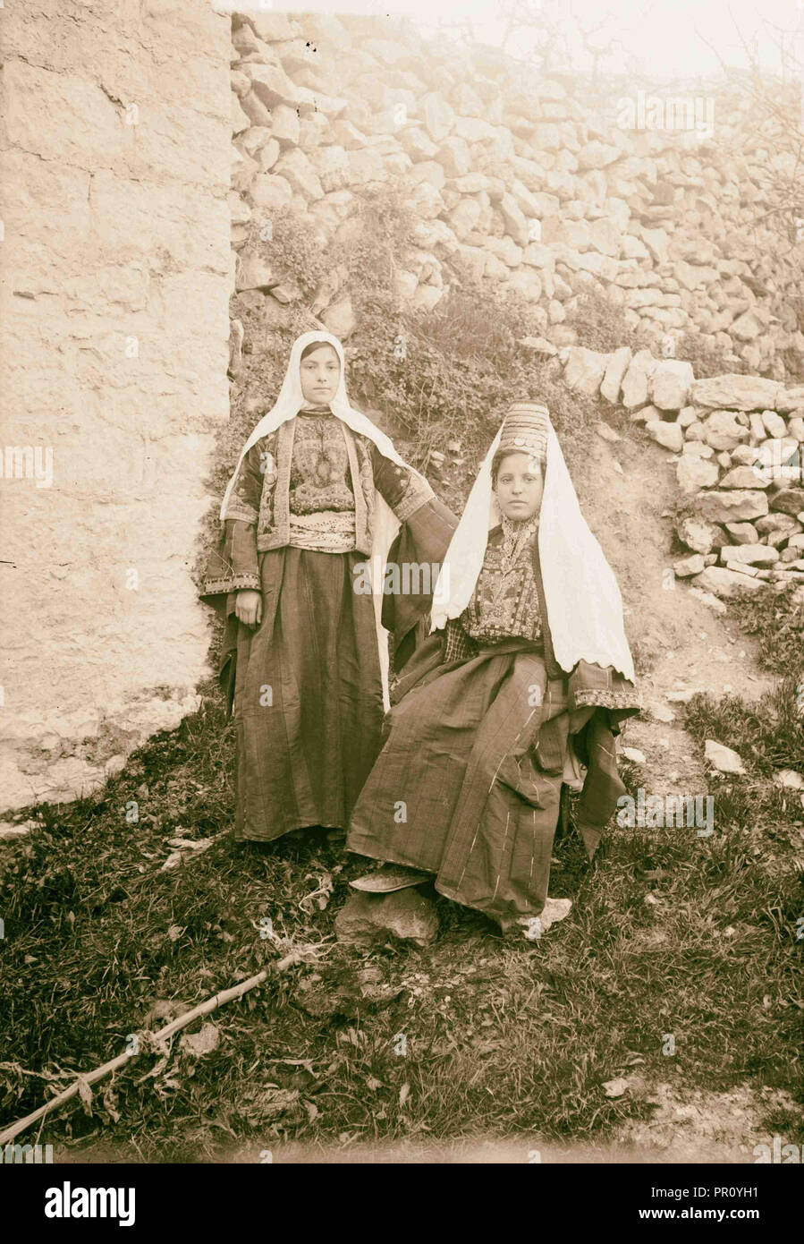 Las mujeres de Belén 1898, Cisjordania, Belén, Israel Fotografía de stock -  Alamy