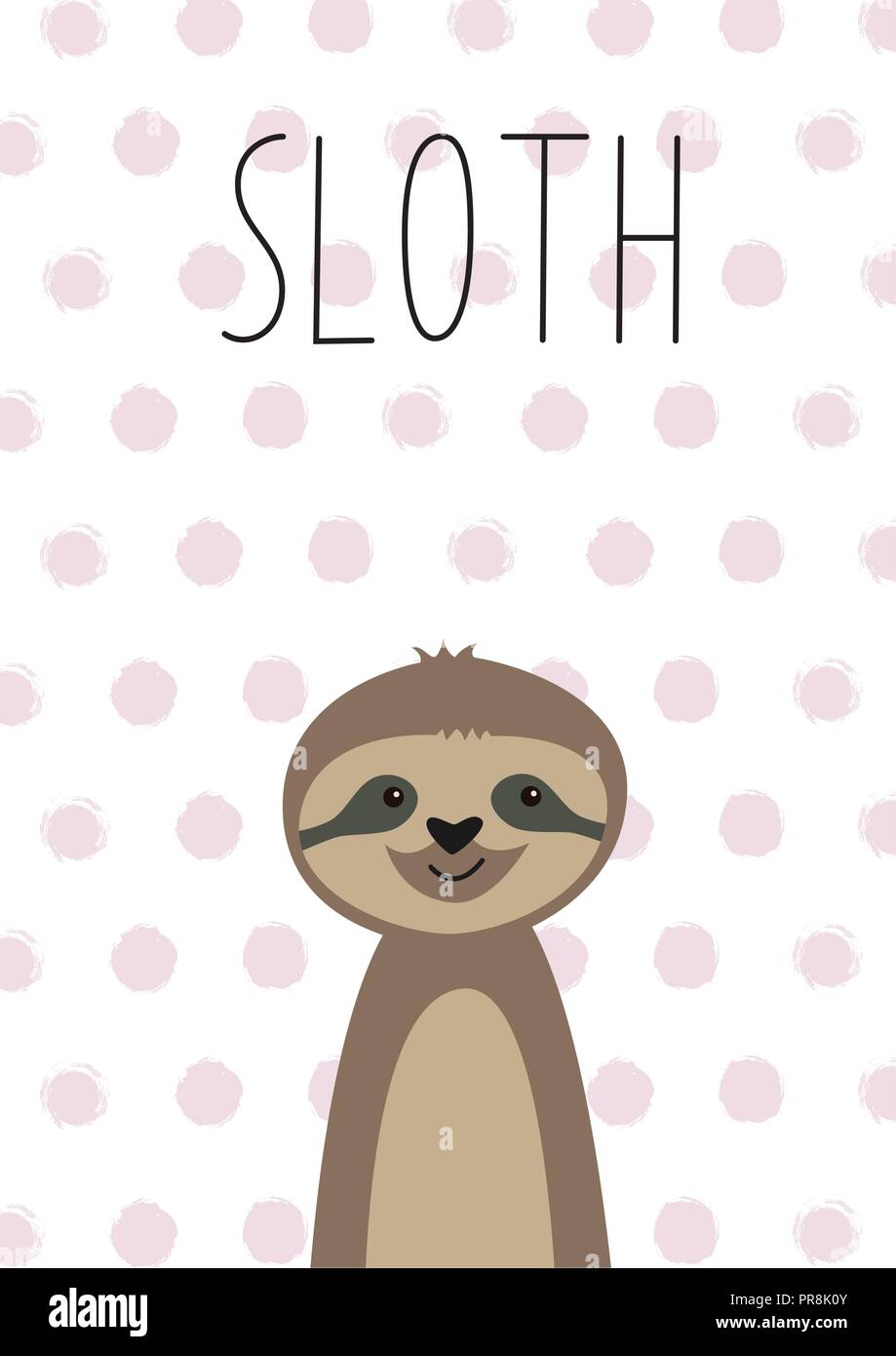 Lindo Bebe Perezoso Cartel Tarjeta Para Ninos Ilustracion Vectorial Imagen Vector De Stock Alamy Lindo Bebe Perezoso Cartel Tarjeta Para Ninos Ilustracion Vectorial Imagen Vector De Stock Alamy