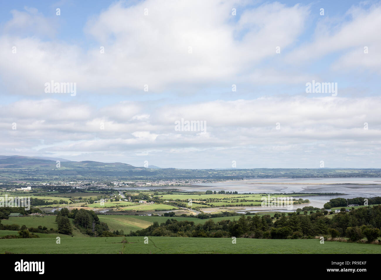 Una vista a través de la península Dingle, Condado de Kerry, Irlanda. Foto de stock