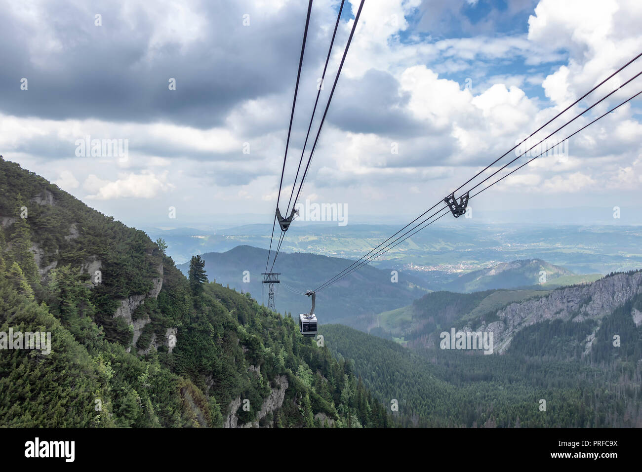 Accesible Un pan elemento Teleférico desde Zakopane al monte Kasprowy Wierch Fotografía de stock -  Alamy