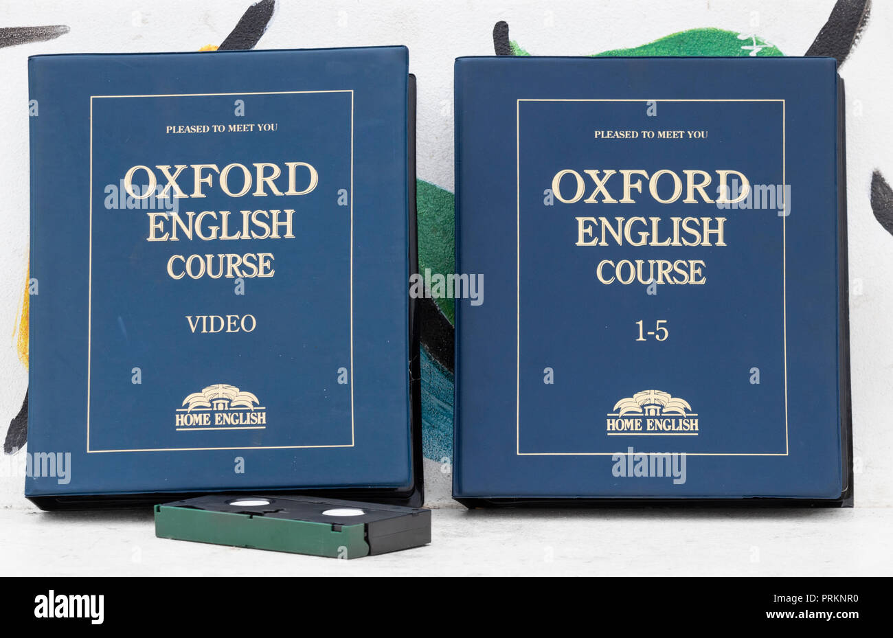 Curso de Inglés de Oxford videos Foto de stock
