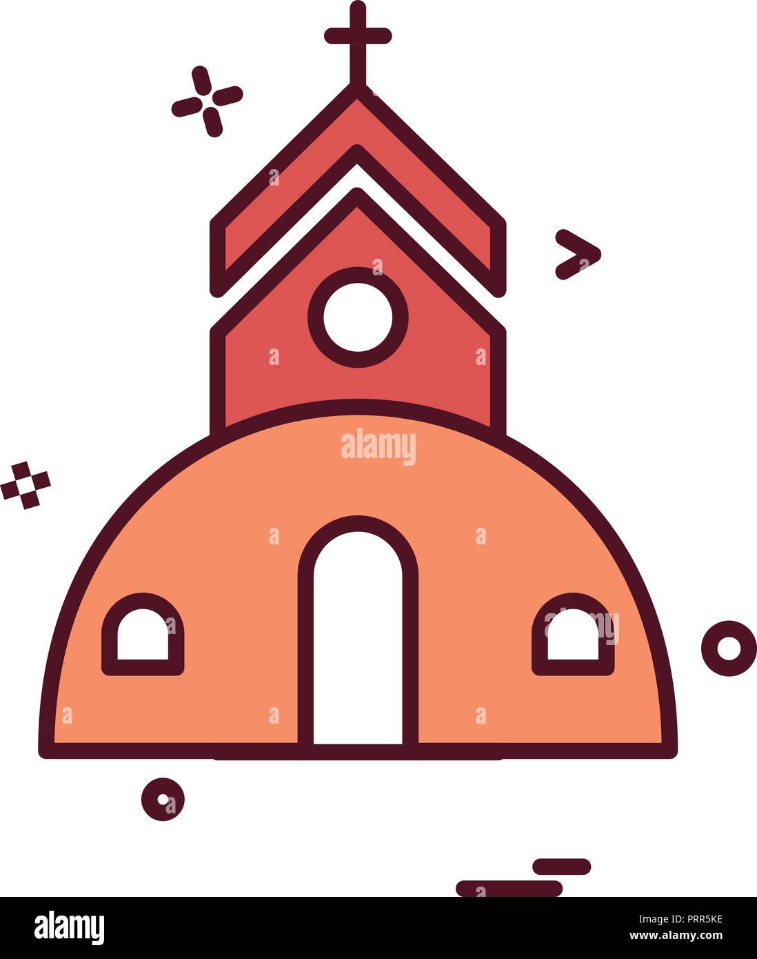 Icono de la Iglesia vector diseño Imagen Vector de stock - Alamy Icono de la Iglesia vector diseño Imagen Vector de stock - Alamy