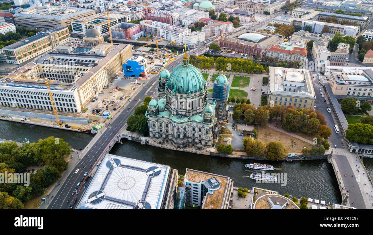 Iglesia Catedral de Berlín o Berliner Dom, Berlín, Alemania Foto de stock