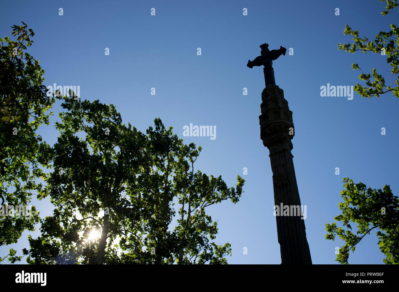 El Real Monasterio de Santa María de Veruela, abadía cisterciense cerca de Vera de Moncayo, en Zaragoza, Aragón, España. Ruta de Gustavo Adolfo Bécquer. Foto de stock