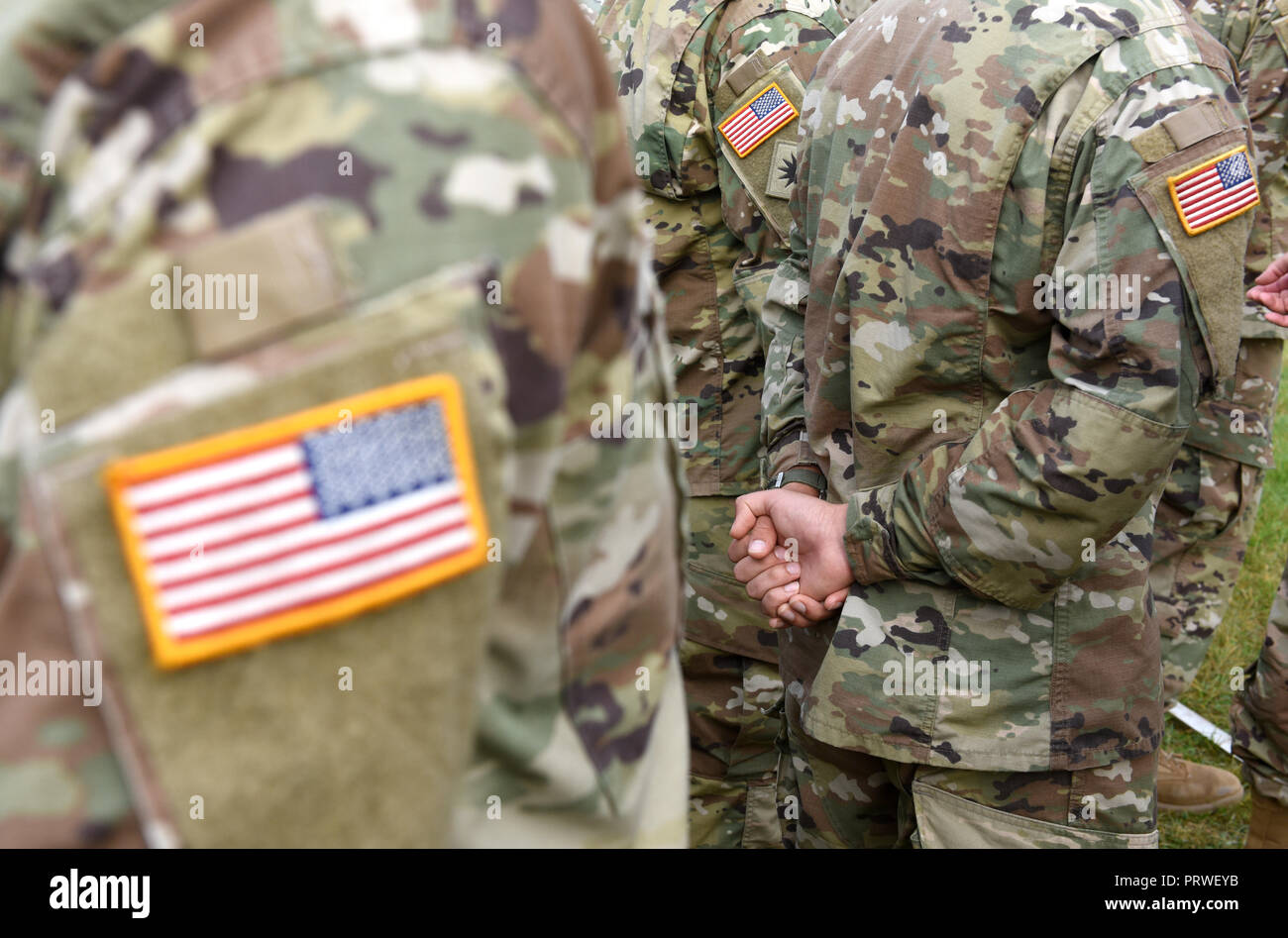 Traje militar estadounidense sale