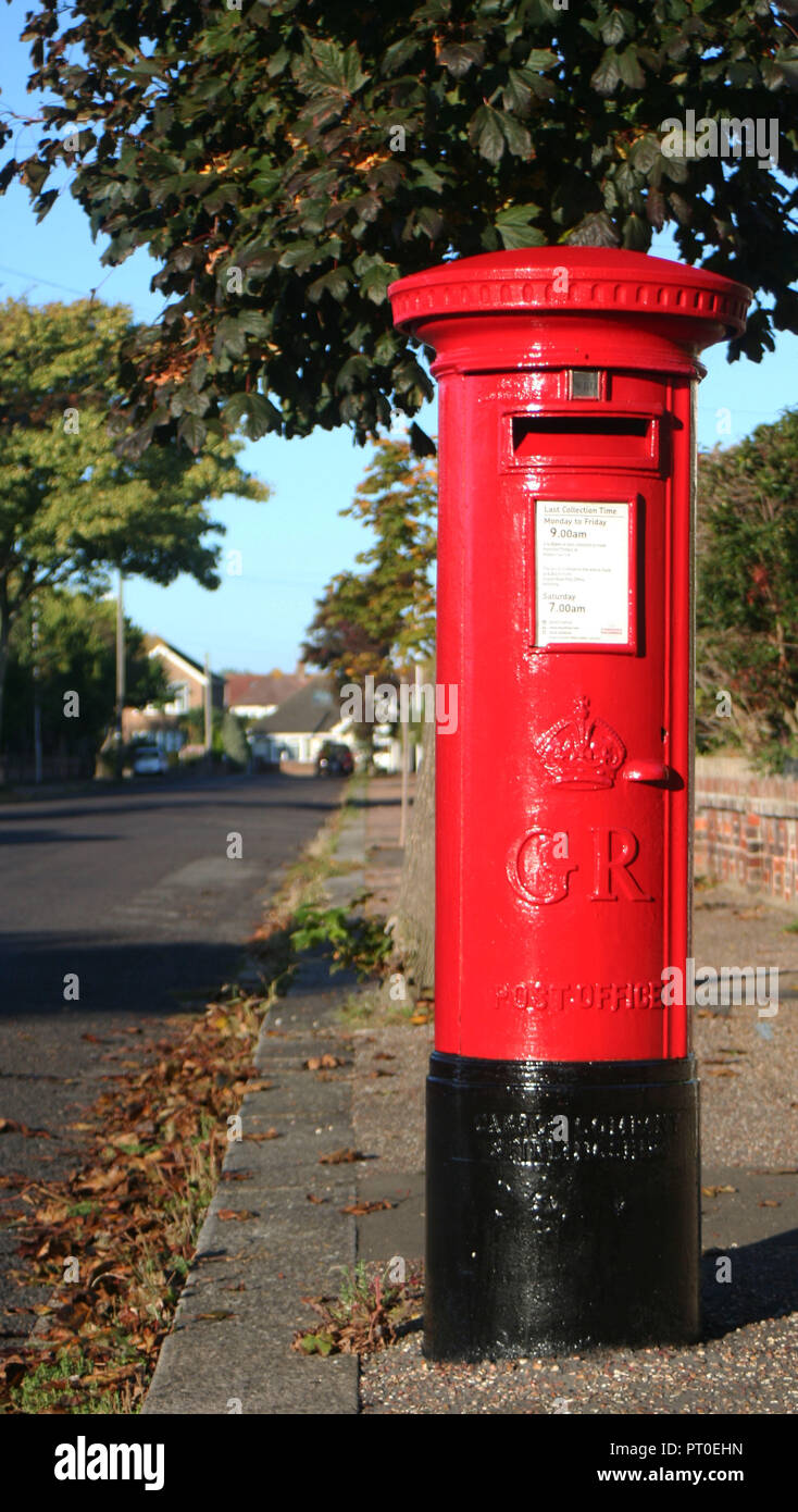 Casilla postal británico Foto de stock