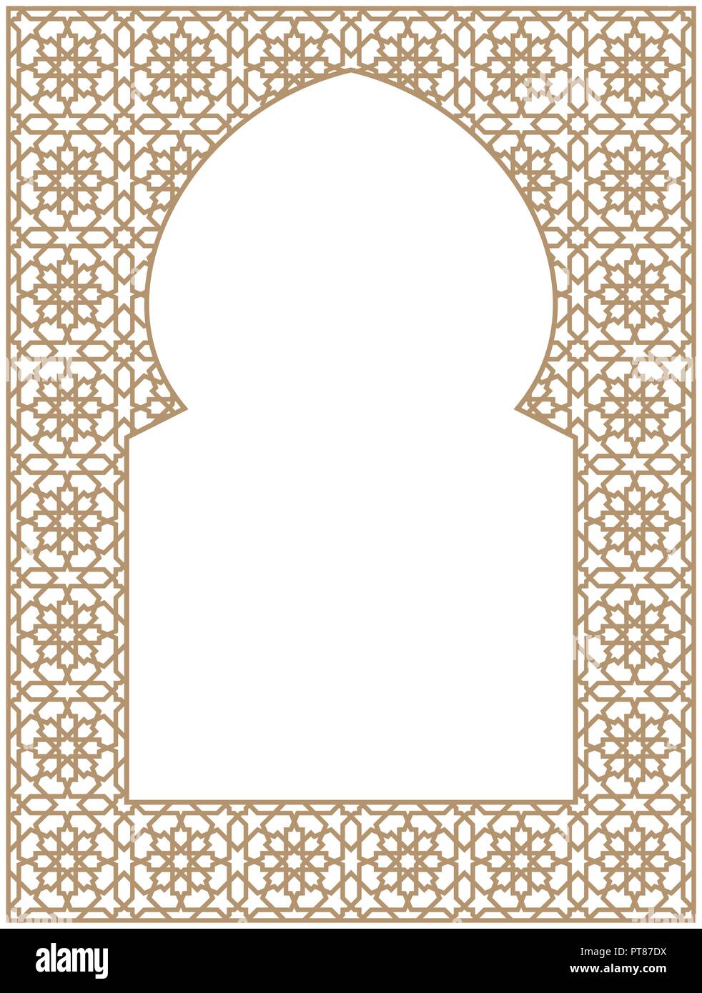 Marco Cuadrado Negro Decorativo, Árabe, Estilo Oriental. Ilustraciones svg,  vectoriales, clip art vectorizado libre de derechos. Image 60700878