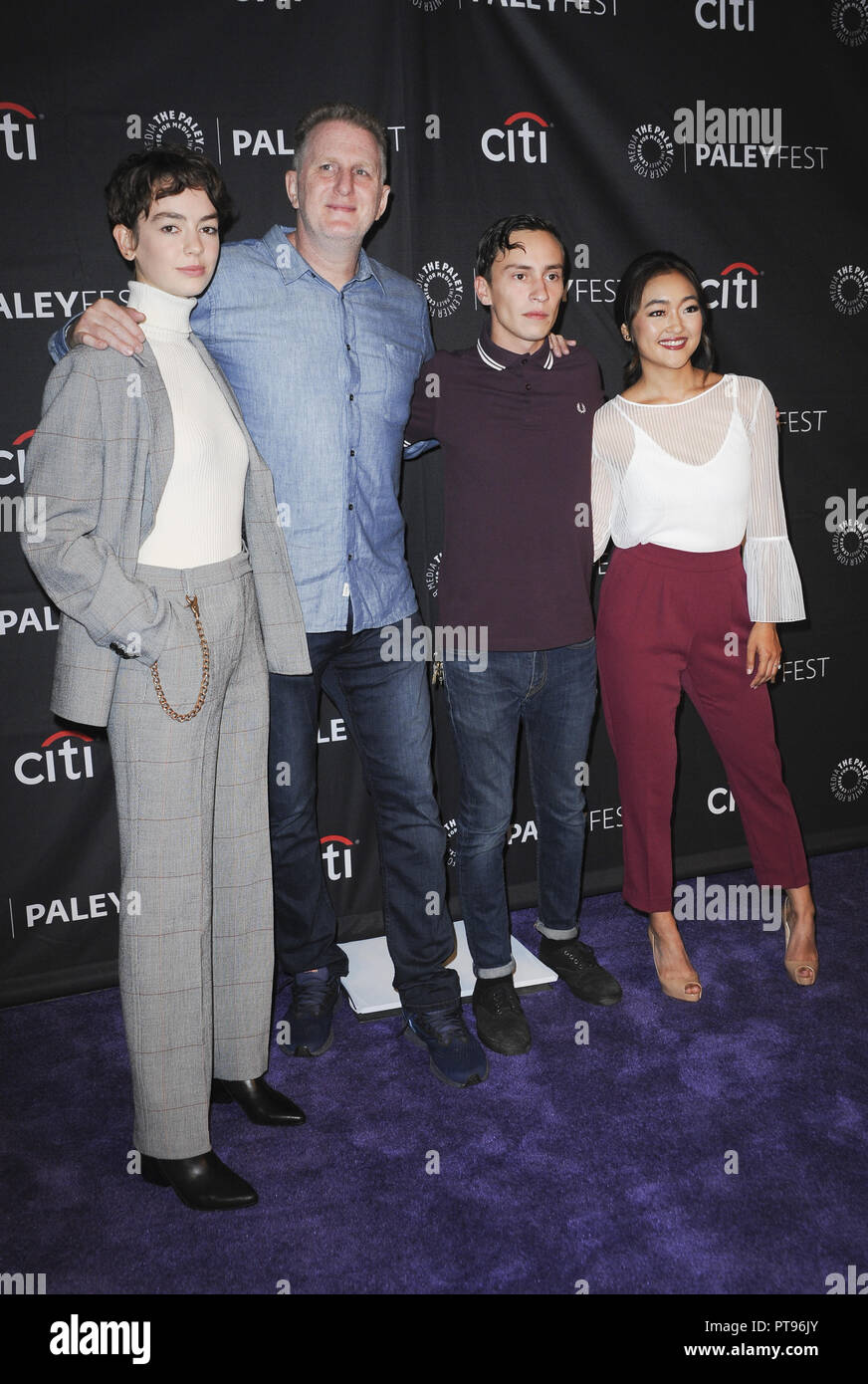 Netflix Paleyfest Estreno De Atipico Que Incluye Brigette Lundy Paine Michael Rapaport Keir Gilchrist Amy Okuda Donde Los Angeles California Estados Unidos Cuando El 06 De Septiembre De 18 Credito Apega Wenn Com Fotografia