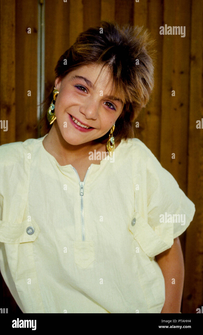 Sandra Kim Caldarone Cantante Belga Que Gano El Concurso De La Cancion Europea Mas Joven Ganador Del Concurso Fotografia De Stock Alamy