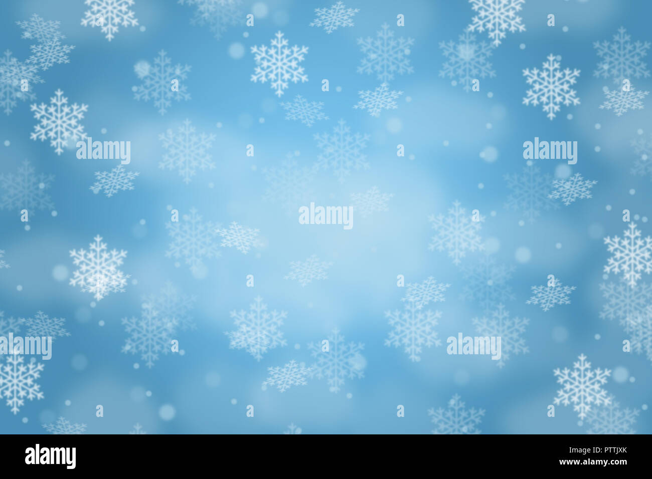 Patrón de tarjeta de fondo de Navidad decoración copos de nieve espacio copia copyspace nevando Foto de stock