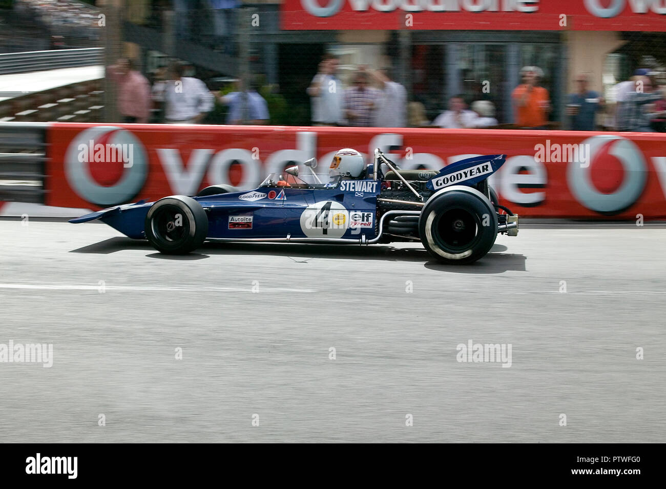 Las carreras de coches clásicos en el Mónaco 2006 carreras histórico Foto de stock