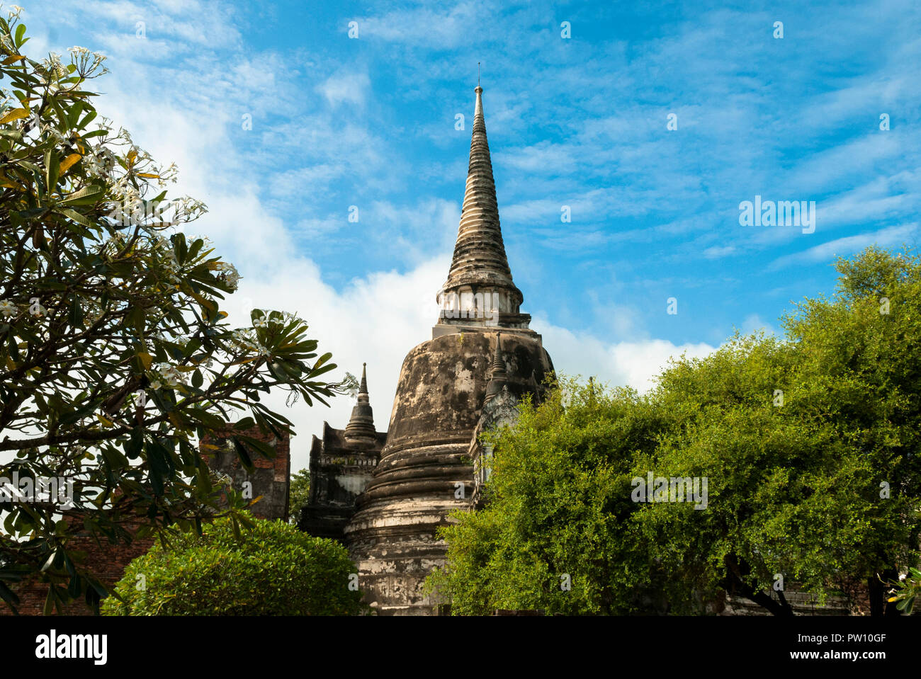 Tailandia Ayutthaya pagoda Foto de stock