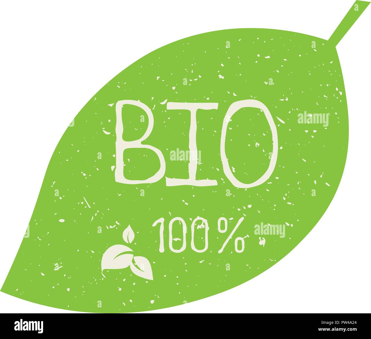 Bio saludable etiquetas alimentos orgánicos y productos de alta calidad  insignias. 100 Eco, bio y naturales icono del producto. Emblemas para cafe,  embalaje, etc. Vector Imagen Vector de stock - Alamy