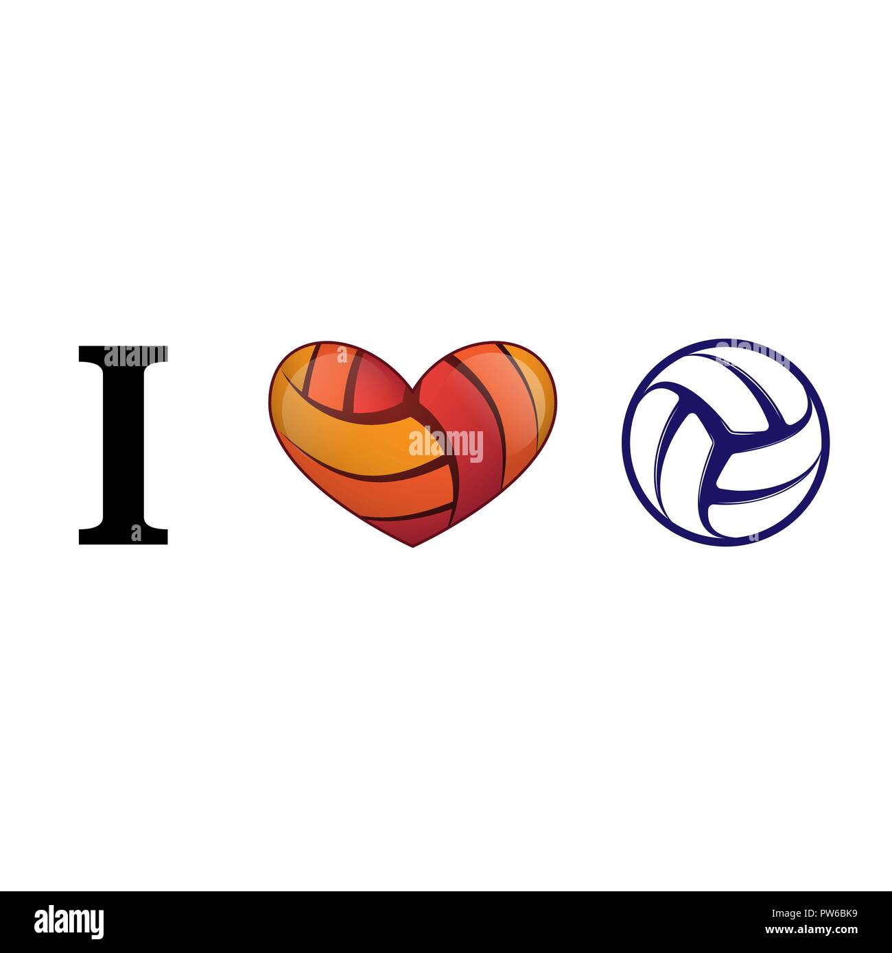 pix Dibujos De Voleibol A Color https www alamy es color caliente voleibol ball silueta en forma de corazon con el texto image222031693 html