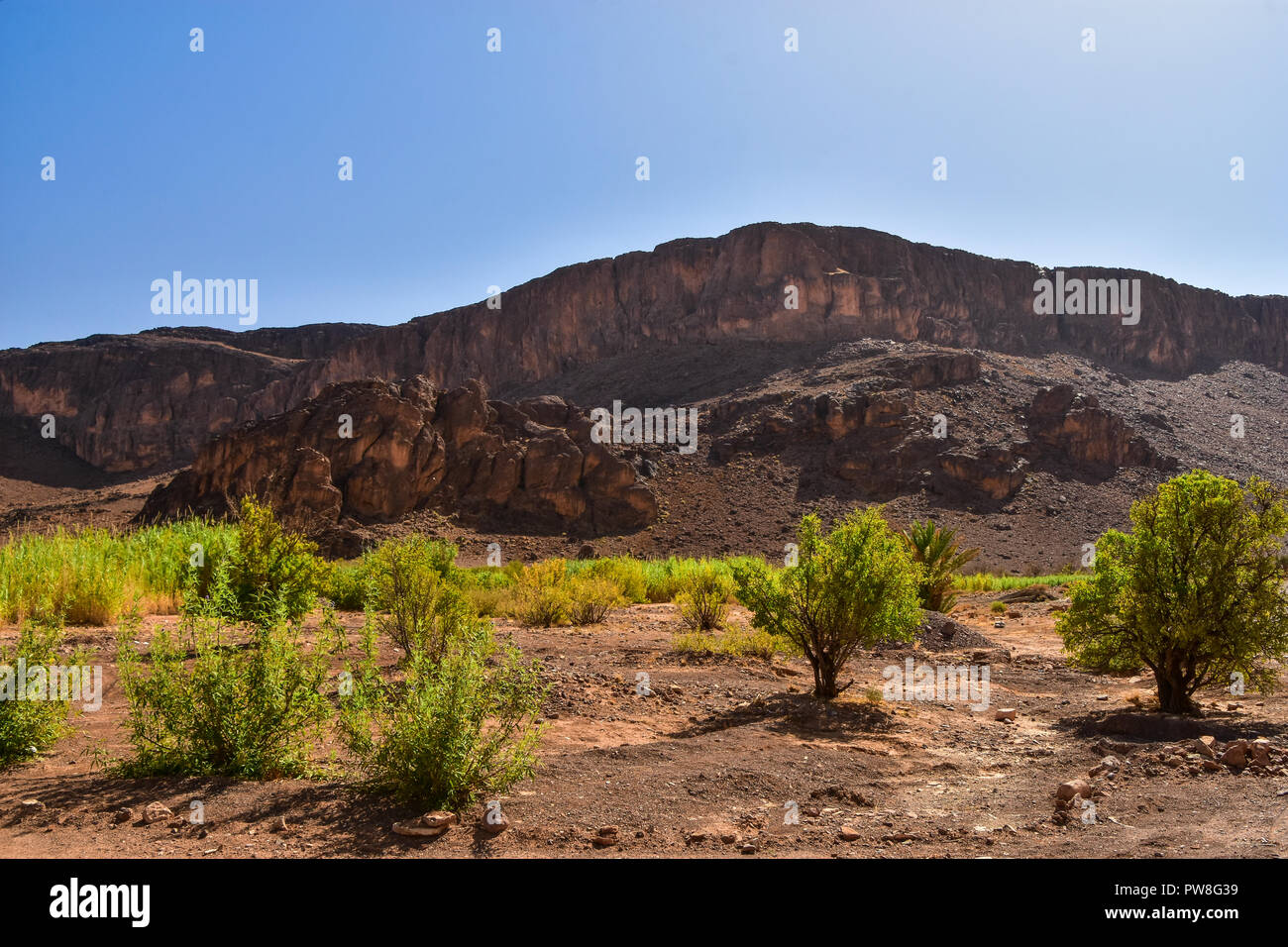 Anti-Atlas es una cadena montañosa en Marruecos Fotografía de stock - Alamy