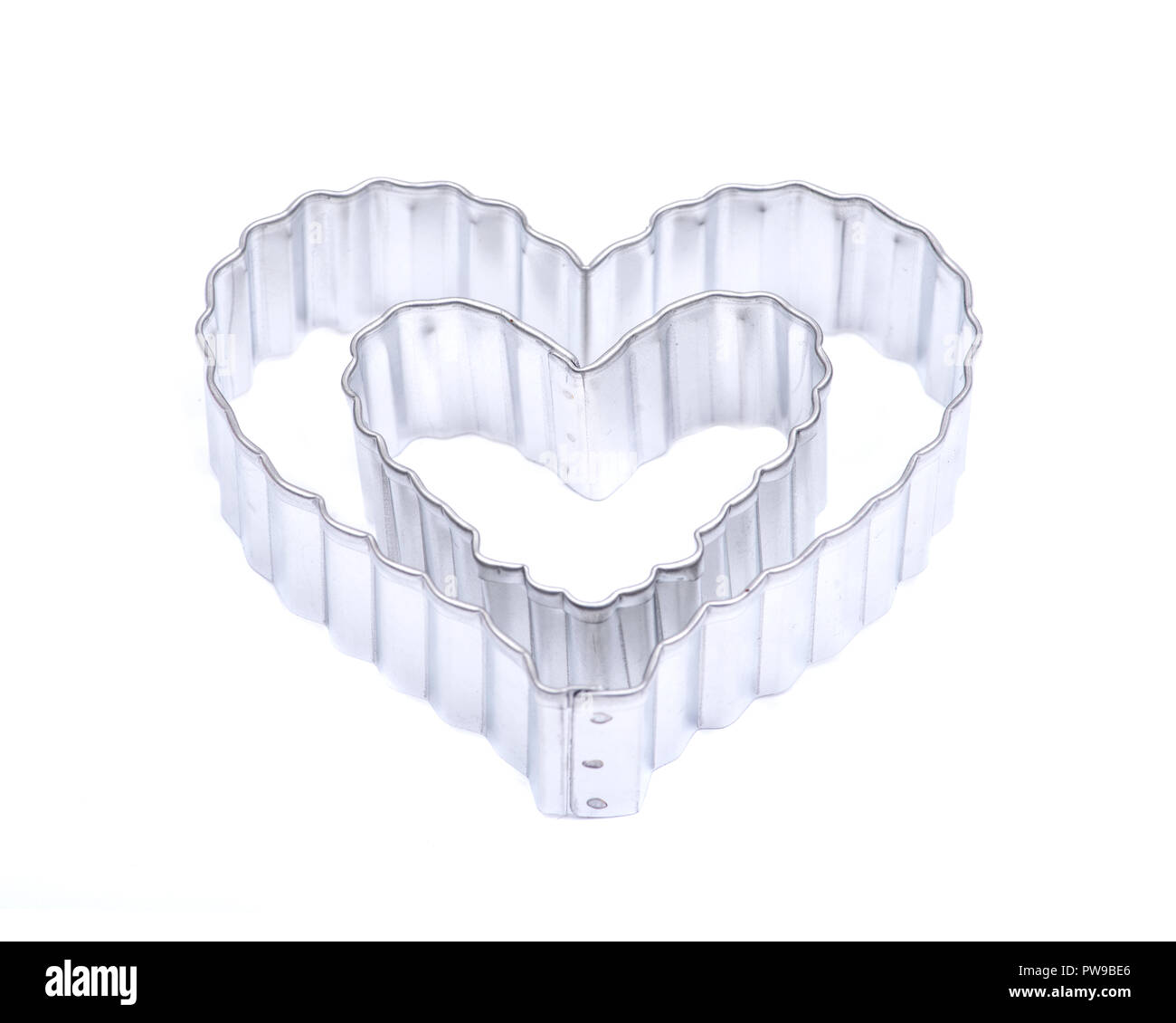 Molde en forma de corazón Imágenes recortadas de stock - Alamy