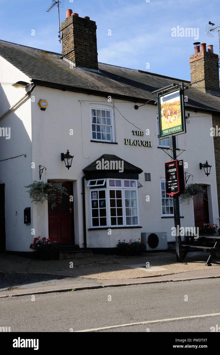 El arado, Datchworth, Hertfordshire. La referencia más temprana al