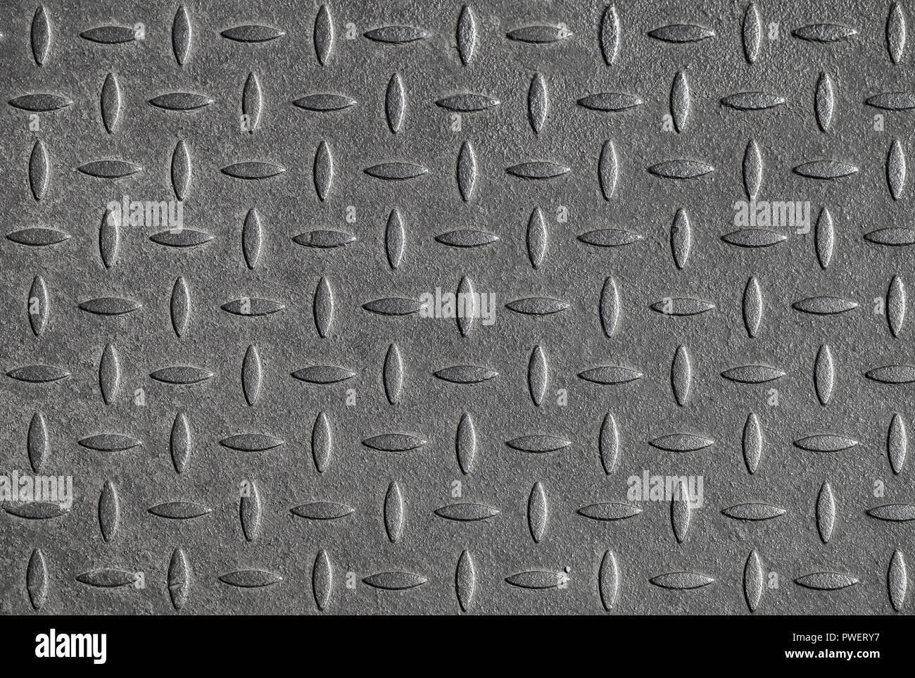 Placa de Diamante gris pared metálica patrón. Textura de fondo, vista frontal Foto de stock