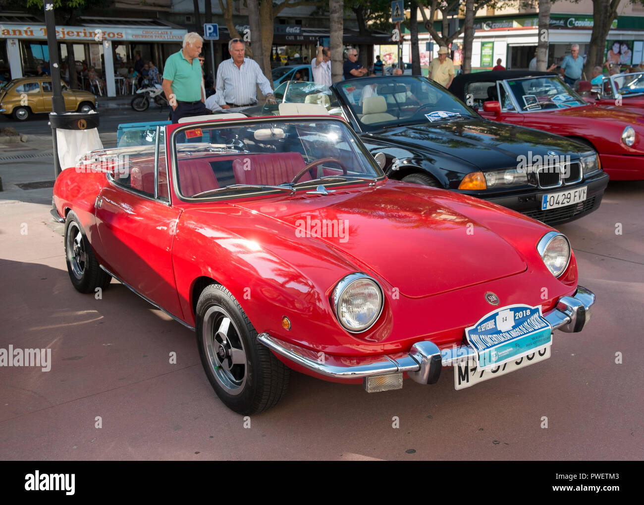 1969 Seat 850 Spider. Foto de stock