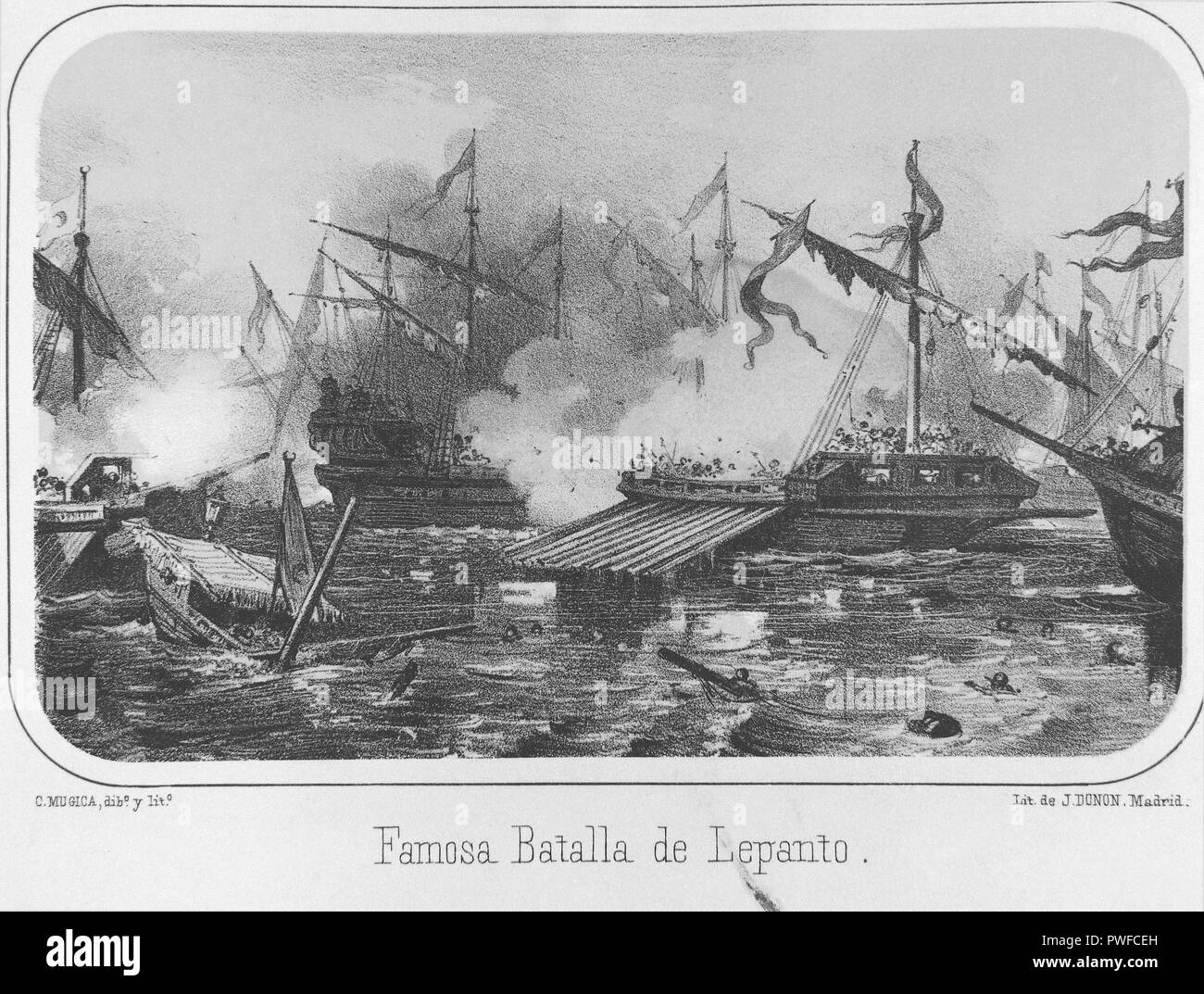 Lepanto Imágenes de stock en blanco y negro Alamy