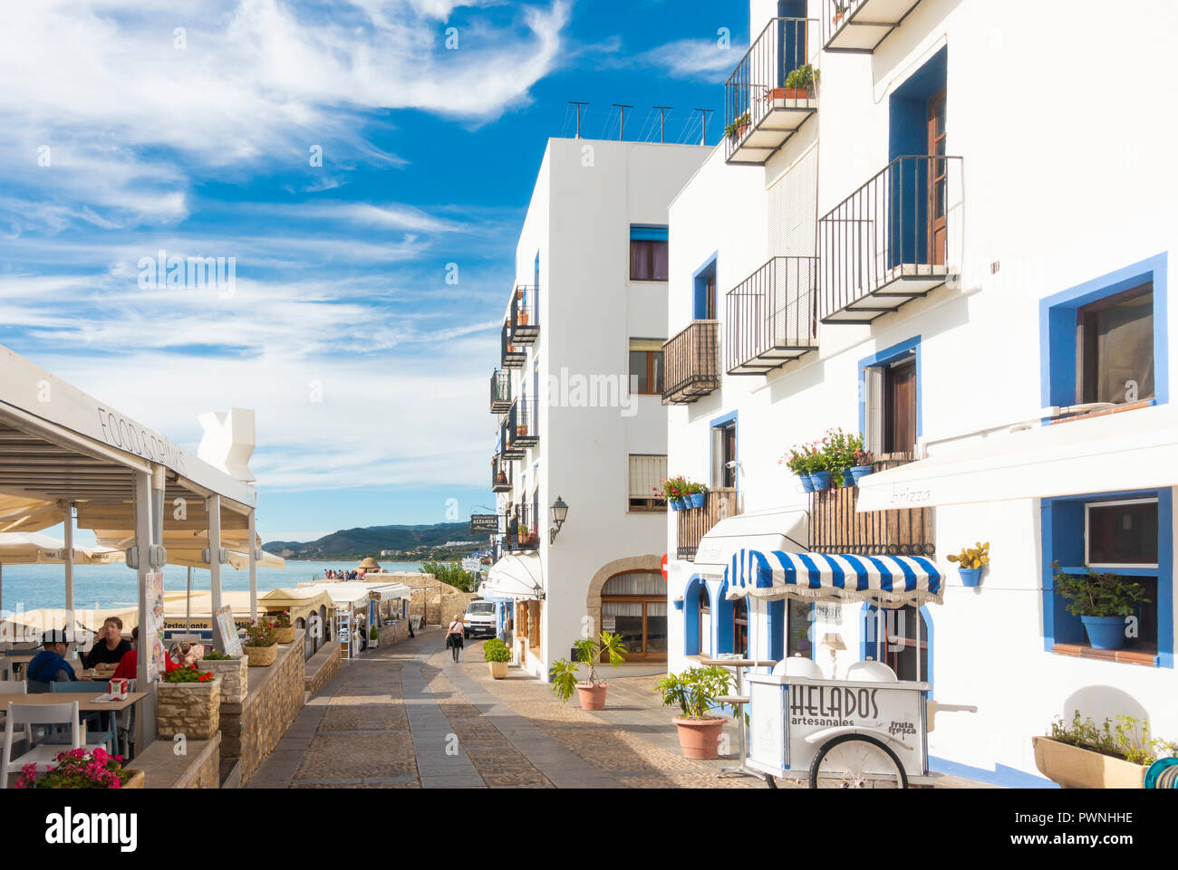 Peñíscola, región de Valencia, España, Europa Fotografía de stock - Alamy