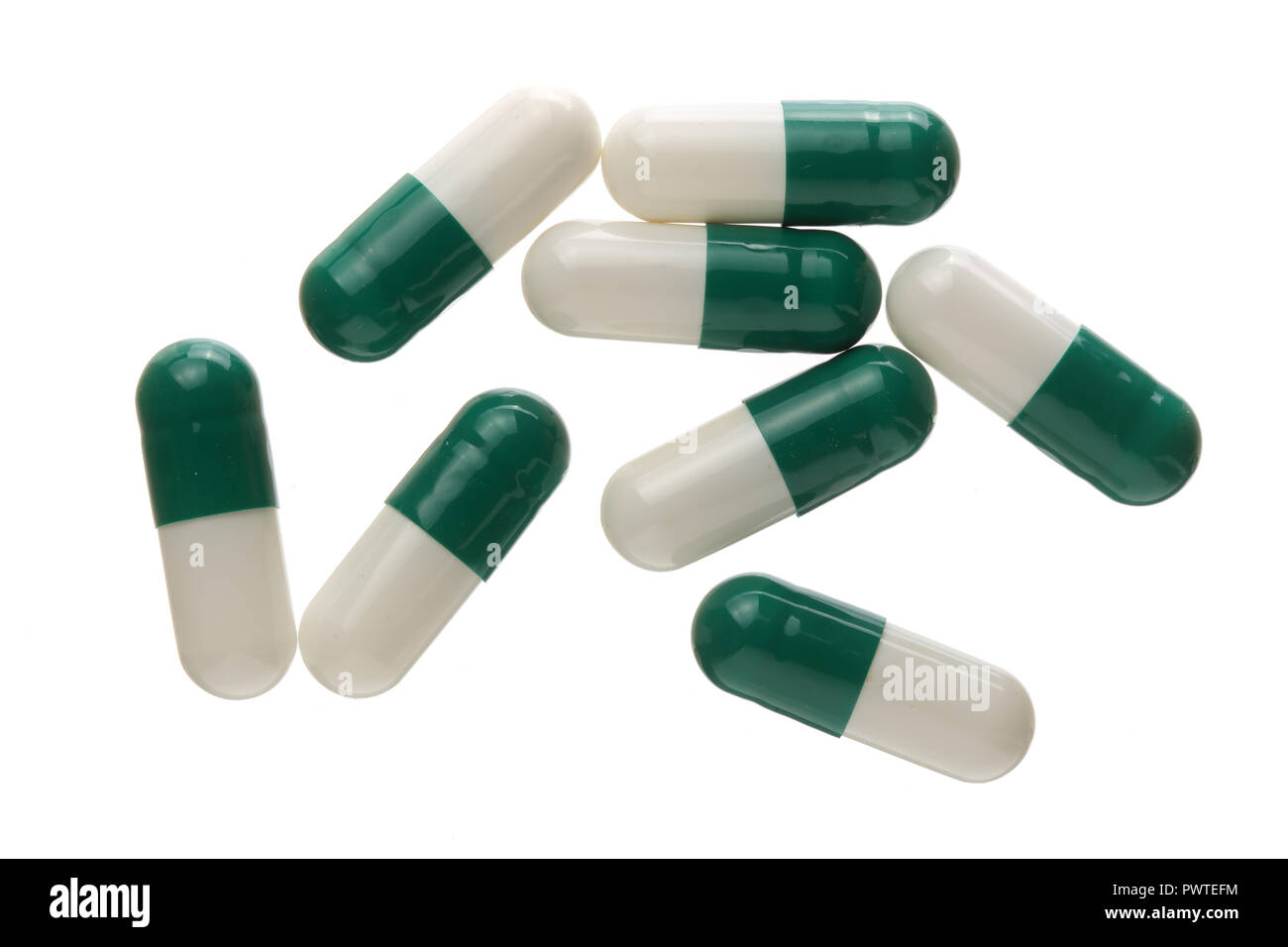 Green pill Imágenes recortadas de stock - Alamy