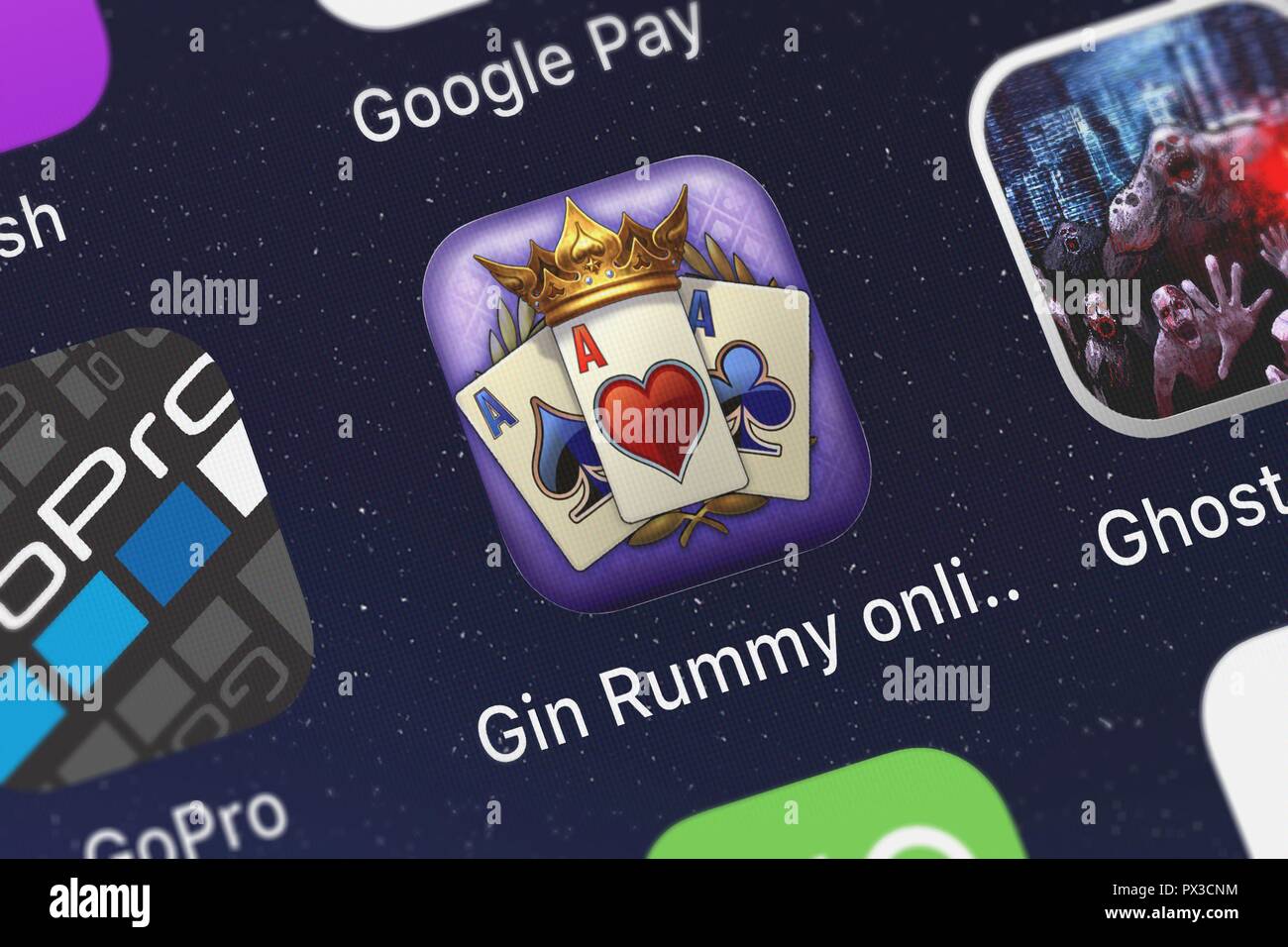 Gin rummy juego de cartas online fotografías e imágenes de alta resolución  - Alamy