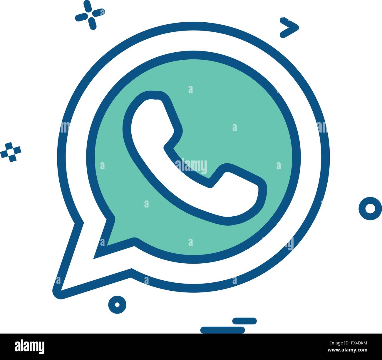 pix Fondo Transparente Icono Whatsapp Vector https www alamy es icono de whatsapp vector diseno image222604024 html